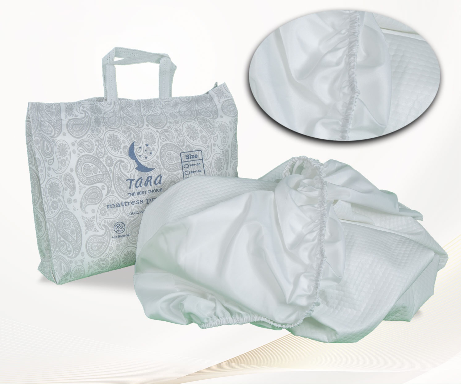 اگر به دنبال محصولی باکیفیت و اصل هستید، محافظ تشک ضد آب بهترین انتخاب است. با قابلیت ضد آب و ضد لک، از تشک شما به بهترین شکل محافظت می‌کند. همین حالا سفارش دهید و با ارسال فوری درب منزل تحویل بگیرید.