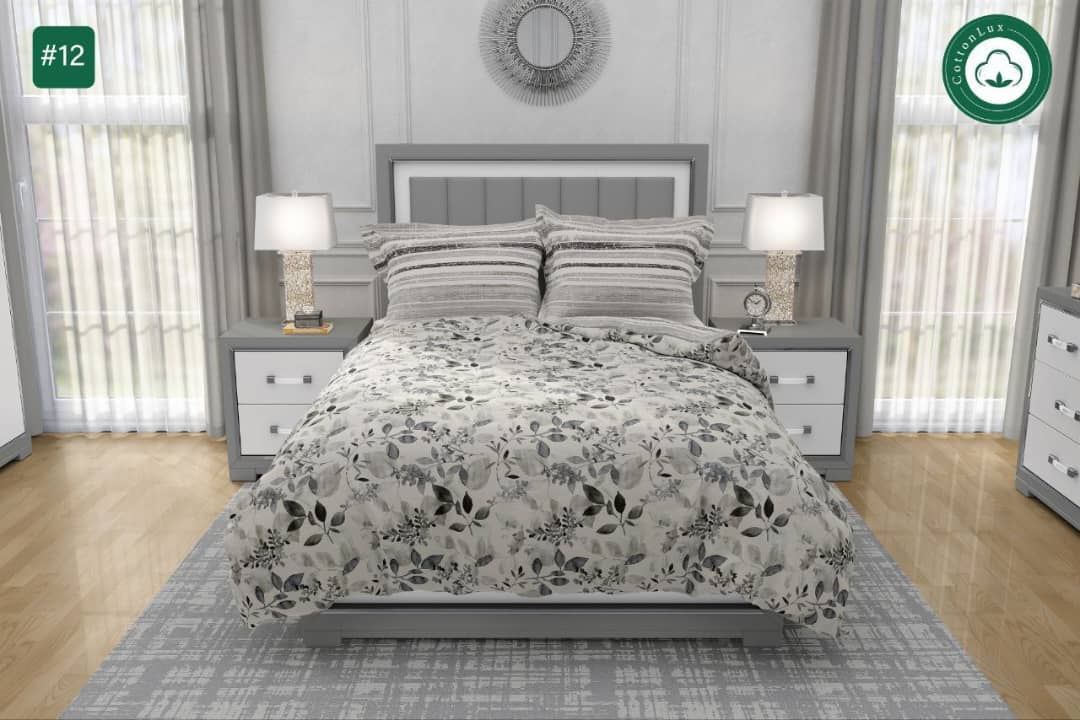 پارچه باکیفیت و طراحی مدرن، خواب آرام و زیبا.